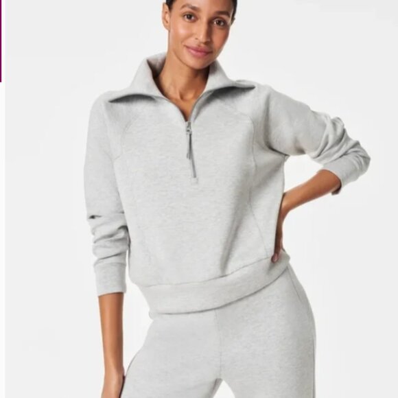 NWOT! SPANX AirEssentials Half Zip - Picture 1 of 2